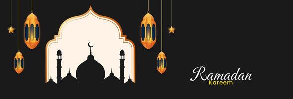 ramadan kareem. islamic firande bakgrund design mall. vektor illustration