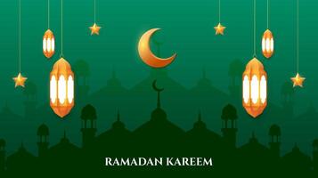 ramadan kareem. ramadan islamic design mall. baner, affisch, hälsning kort. vektor illustration.