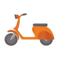 Motorroller Symbol Clip Art isoliert Vektor Illustration