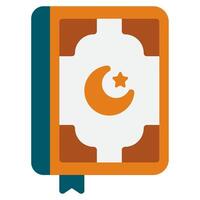 quran ikon ramadan, för infografik, webb, app, etc vektor