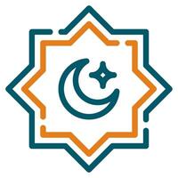 Star Symbol Ramadan, zum Infografik, Netz, Anwendung, usw vektor