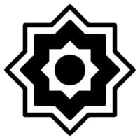 islamic mönster ikon ramadan, för infografik, webb, app, etc vektor