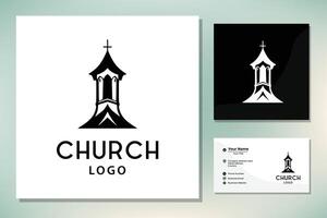 kristen kyrka gemenskap logotyp design inspiration vektor