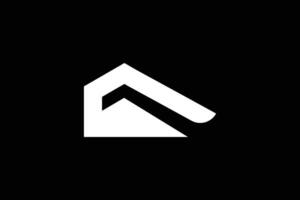 Kreative Logo-Designvorlage für Zuhause vektor