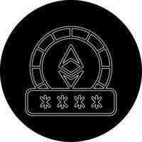 ethereum Lösenord vektor ikon