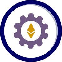 ethereum miljö vektor ikon