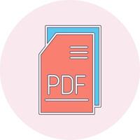 pdf Datei Vektor Symbol