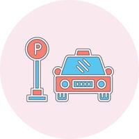 Parkplatz-Vektor-Symbol vektor