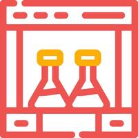 Chemie kreatives Icon-Design vektor