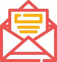 öffnen Email kreativ Symbol Design vektor