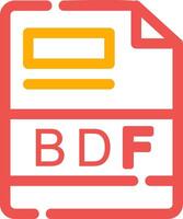 bdf kreativ Symbol Design vektor