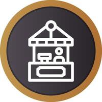 Ticket Office kreatives Icon-Design vektor