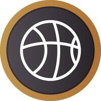 Basketball kreatives Icon-Design vektor