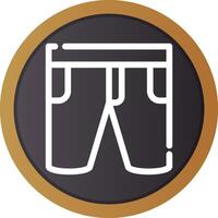 Shorts kreatives Icon-Design vektor