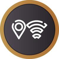 Wifi kreatives Icon-Design vektor