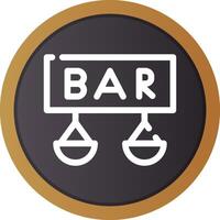 Bar kreatives Icon-Design vektor