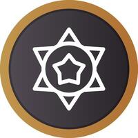 Sheriff kreatives Icon-Design vektor