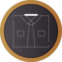 Shirt kreatives Icon-Design vektor