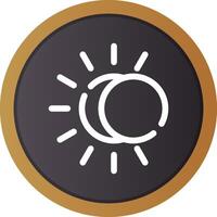 Eclipse kreatives Icon-Design vektor