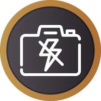 kein kreatives Flash-Icon-Design vektor