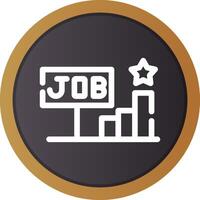 Job kreatives Icon-Design vektor