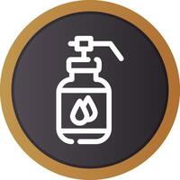 Shampoo kreatives Icon-Design vektor