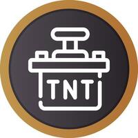 tnt kreatives Icon-Design vektor