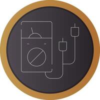 Multimeter kreatives Icon-Design vektor