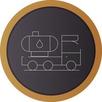 Tankwagen kreatives Icon-Design vektor