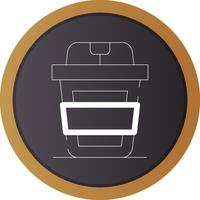 Kaffee kreatives Icon-Design vektor