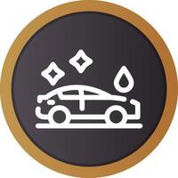 Auto waschen kreativ Symbol Design vektor