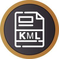 kml kreativ Symbol Design vektor