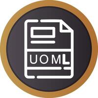 uoml kreativ Symbol Design vektor