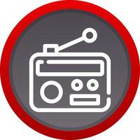 Radio kreatives Icon-Design vektor