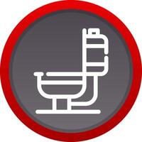 Toilette kreatives Icon-Design vektor