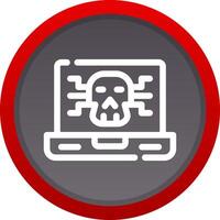 Kreatives Icon-Design für Malware vektor