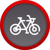 Fahrrad kreatives Icon-Design vektor