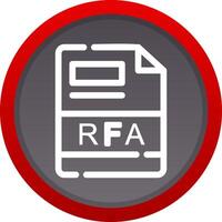 rfa kreativ ikon design vektor