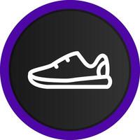 Turnschuhe kreatives Icon-Design vektor