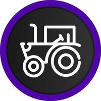 Traktor kreatives Icon-Design vektor