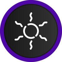 Sonne kreatives Icon-Design vektor