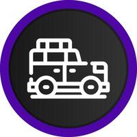 SUV kreatives Icon-Design vektor