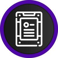 Solid State Drive kreatives Icon-Design vektor