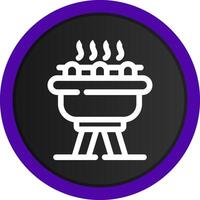 Grill kreatives Icon-Design vektor