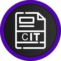 cit kreativ Symbol Design vektor