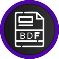 bdf kreativ Symbol Design vektor