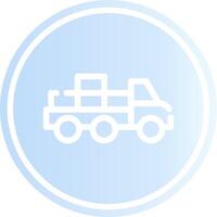 Mover Truck kreatives Icon-Design vektor