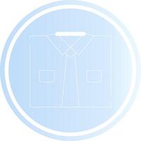 Shirt kreatives Icon-Design vektor