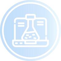 Chemie kreatives Icon-Design vektor