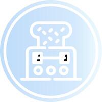 Toaster kreatives Icon-Design vektor